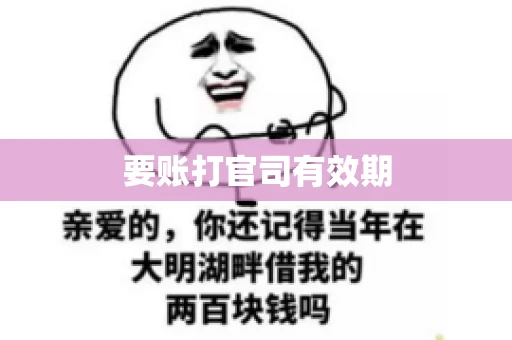 要账打官司有效期