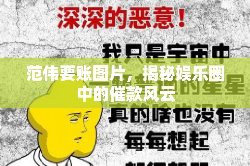 范伟要账图片，揭秘娱乐圈中的催款风云