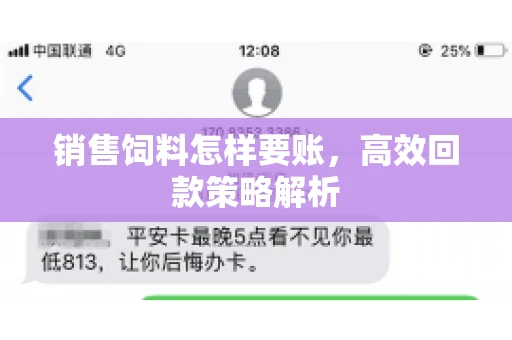 销售饲料怎样要账，高效回款策略解析