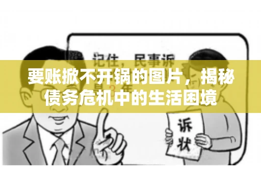 要账掀不开锅的图片，揭秘债务危机中的生活困境