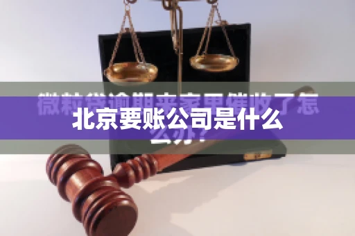北京要账公司是什么