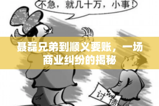 聂磊兄弟到顺义要账，一场商业纠纷的揭秘