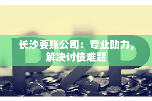 长沙要账公司：专业助力，解决讨债难题